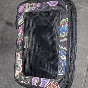 Vera Bradley Mesh Bible cover/Cosmetic bag